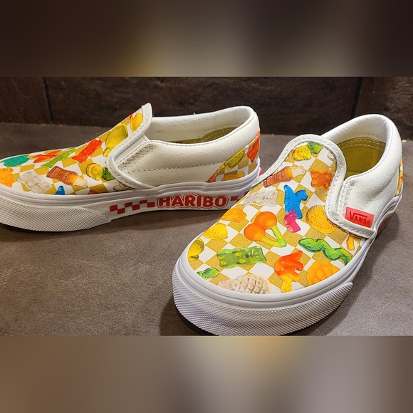 Vans Other - Vans x Haribo The Classsic Slip-On in Haribo Goldbears Checkerboard Multi
